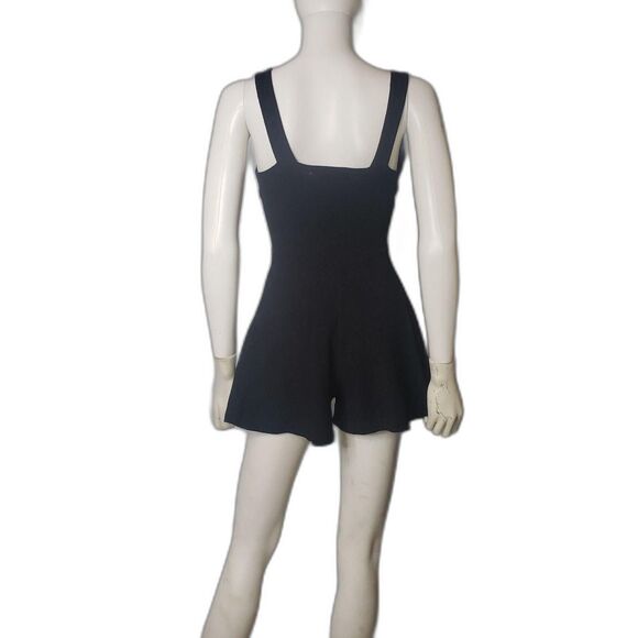 energie Black Fit and Flare Romper Womens Small Sleeveless Bustier Bodice Skater - Picture 2 of 7